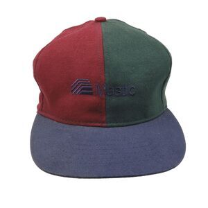 Mastic Siding Ply Gem Construction Color Block  Snapback Hat  Cap Vintage